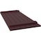 Ekena Millwork Americraft 6-Board (2 Batten) Wood Joined Board-n-Batten Shutters w/Ellipt Top, ARW101BE621X77WRH, PR ARW101BE621X77WRH - alternate 8